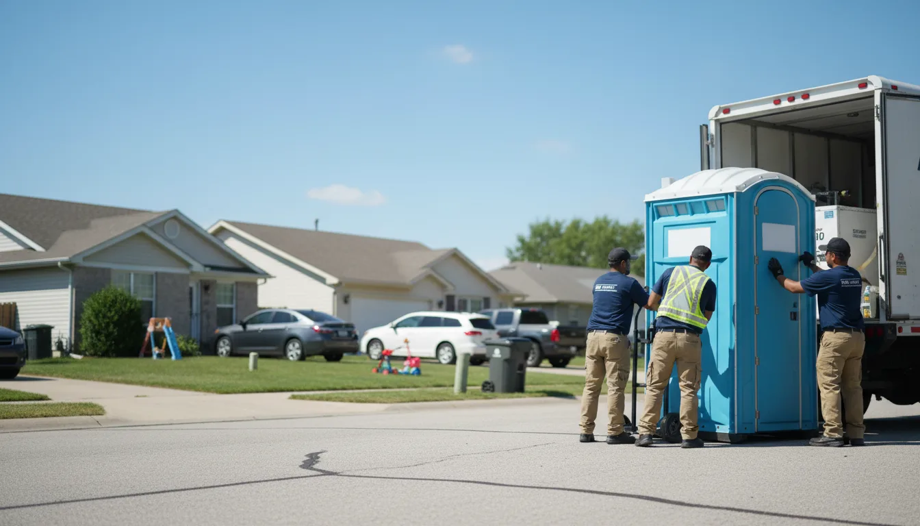 Standard Porta Potty Rentals in Cunningham, TX near me